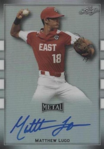 2018 Leaf Metal Perfect Game All-American Classic - Matthew Lugo #BA-ML1