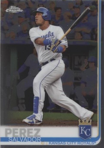 2019 Topps Chrome - Salvador Perez #198