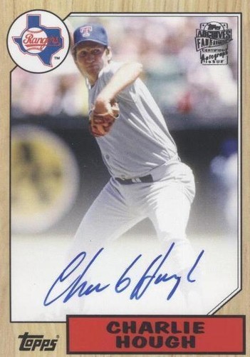 2013 Topps Archives - Charlie Hough #FFA-CH