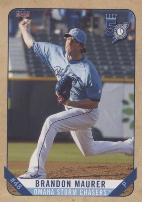 2018 Choice Omaha Storm Chasers - Brandon Maurer #28