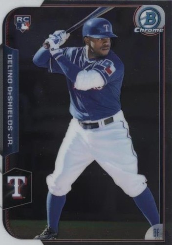 2015 Bowman Chrome - Delino DeShields Jr. #162