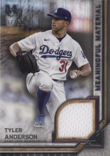 2023 Topps Museum Collection - Tyler Anderson #MMR-TA