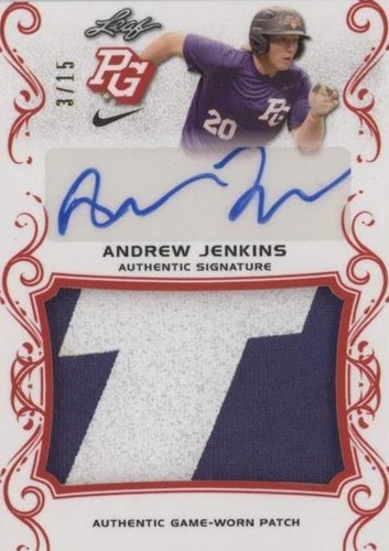 2018 Leaf Perfect Game National Showcase - Andrew Jenkins #PA-AJ1