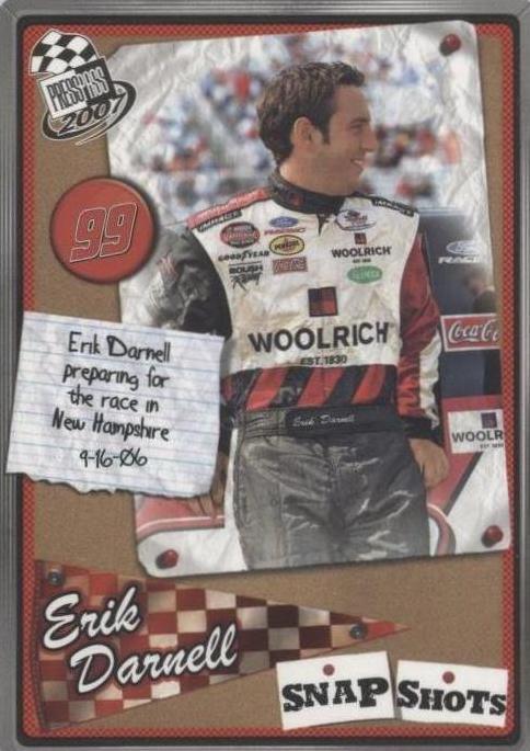 2007 Press Pass - Erik Darnell #SS 35
