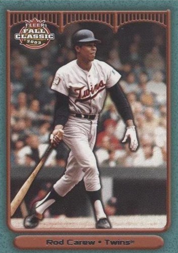 2003 Fleer Fall Classic - Rod Carew #1