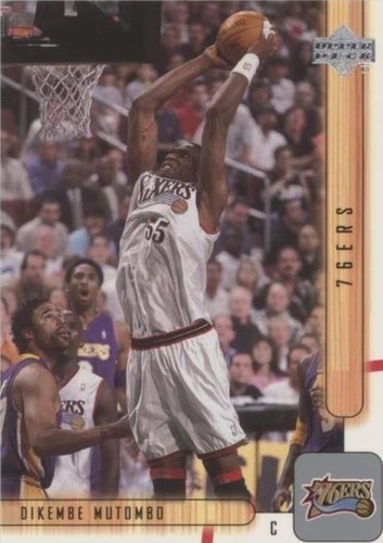 2001-02 Upper Deck - Dikembe Mutombo #124