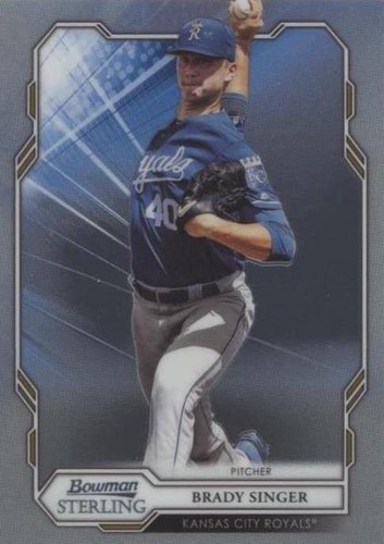 2019 Bowman Sterling - Brady Singer #BPR-48