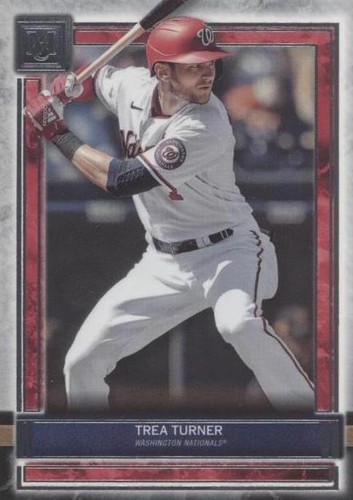 2020 Topps Museum Collection - Trea Turner #64
