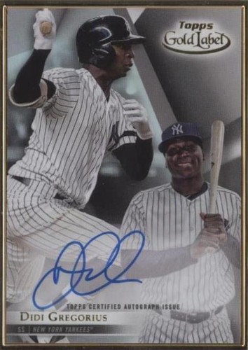 2018 Topps Gold Label - Didi Gregorius #FA-DR