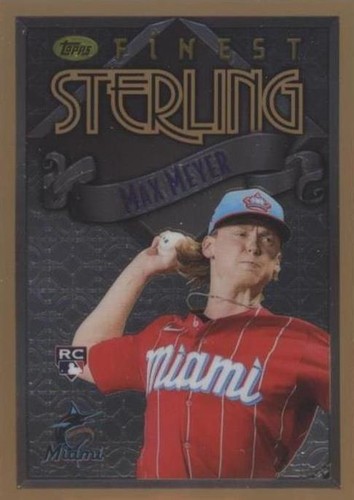 2023 Topps Finest Flashbacks - Max Meyer #69