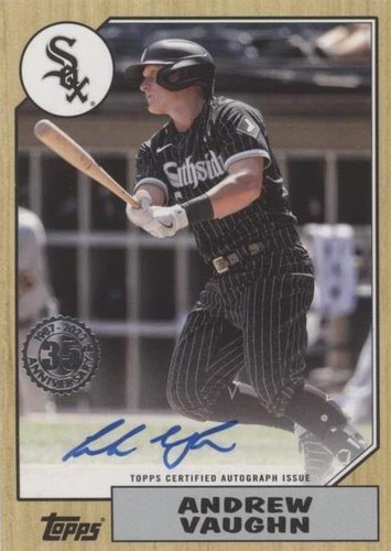 2022 Topps Series 2 - Andrew Vaughn #87BA-AVA