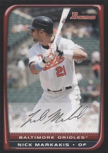 2008 Bowman - Nick Markakis #36