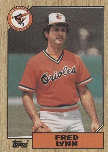 1987 Topps - Fred Lynn #370
