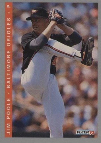 1993 Fleer Final Edition - Jim Poole #F-164