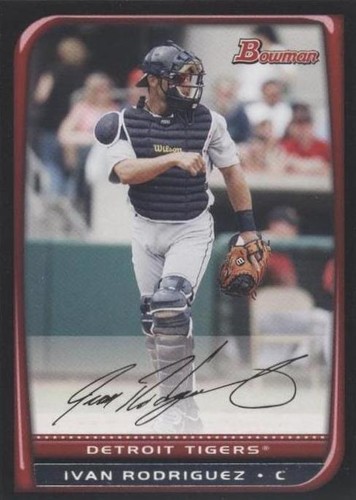 2008 Bowman - Ivan Rodriguez #35