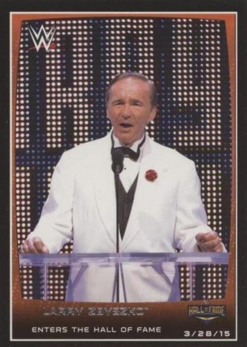 2015 Topps WWE Road to Wrestlemania - Larry Zbyszko #97