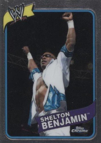 2008 Topps WWE Heritage Chrome - Shelton Benjamin #41