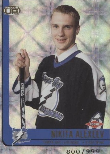 2001-02 Pacific Heads Up - Nikita Alexeev #119