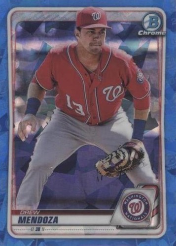 2020 Bowman Chrome Sapphire Edition - Drew Mendoza #BCP-71