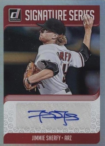 2018 Panini Donruss - Jimmie Sherfy #SS-JS