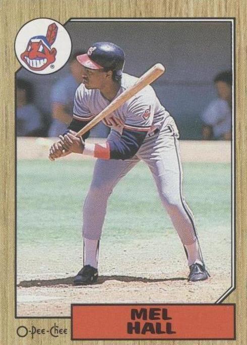 1987 O-Pee-Chee - Mel Hall #51