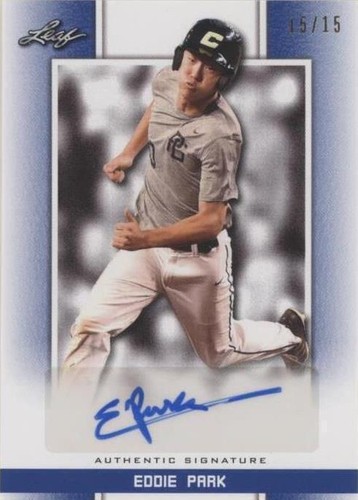 2019 Leaf Perfect Game National Showcase - Eddie Park #BA-EP1