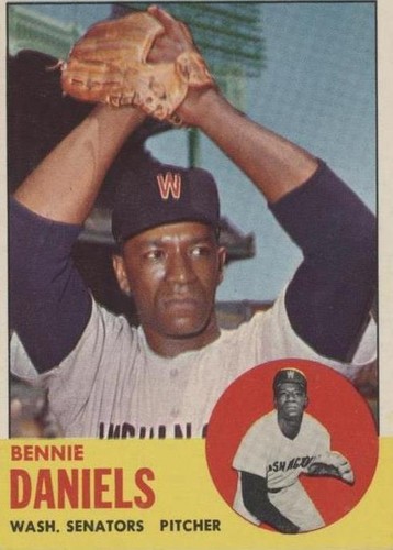 1963 Topps - Bennie Daniels #497