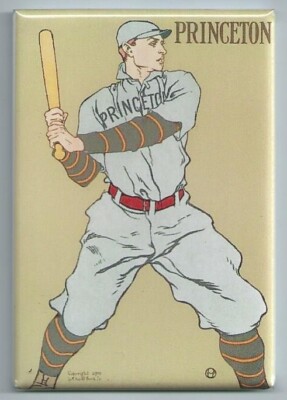 PRINCETON UNIVERSITY *2X3 FRIDGE MAGNET* IVY LEAGUE NEW JERSEY COLLEGE COLONIAL