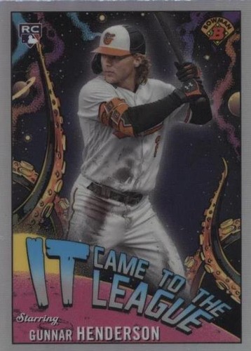 Gunnar Henderson 2025 Bowman Chrome Blue Mega Box Mojo /150