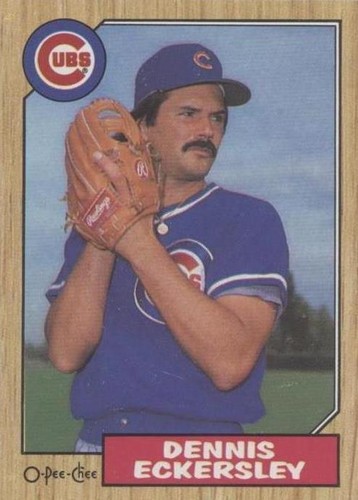 1987 O-Pee-Chee - Dennis Eckersley #381