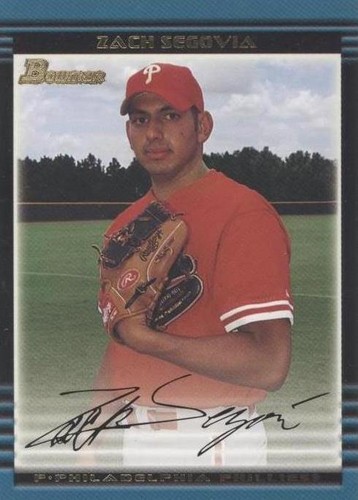 2002 Bowman Draft Picks & Prospects - Zack Segovia #BDP58