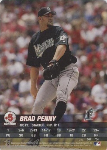 2004 MLB Showdown Pennant Run - Brad Penny #067