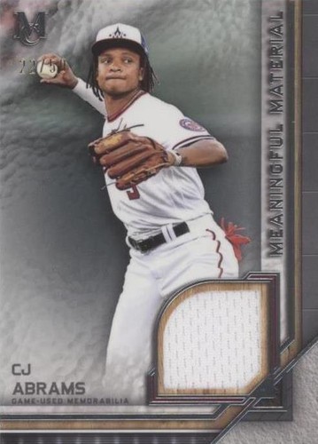 2023 Topps Museum Collection - C.J. Abrams #MMR-CA
