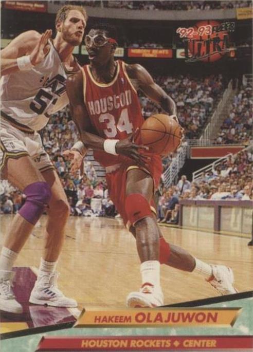 Fleer Ultra 1992-93 - Hakeem Olajuwon #72