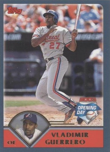 2003 Topps Opening Day - Vladimir Guerrero #122