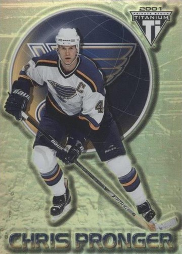 2000-01 Pacific Private Stock Titanium - Chris Pronger #81