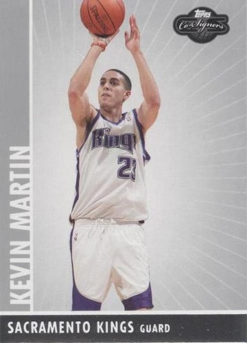 2008-09 Topps Co-Signers - Kevin Martin #53