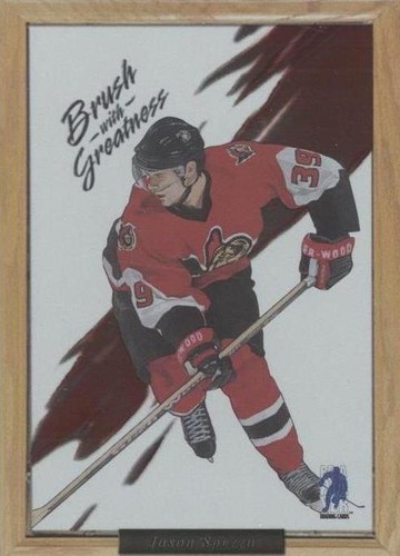2003-04 In the Game Be A Player Memorabilia - Jason Spezza #6