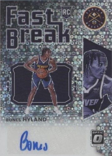 NBA DONRUSS Bones Hyland RC サインカード Amazon.com: 2021-22 Panini Donruss Holo Pink Laser Parallel