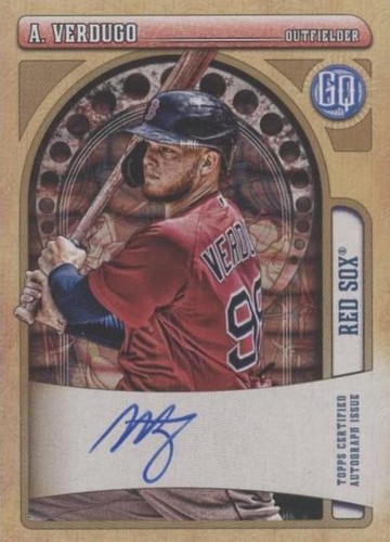 2021 Topps Gypsy Queen - Alex Verdugo #GQA-AV