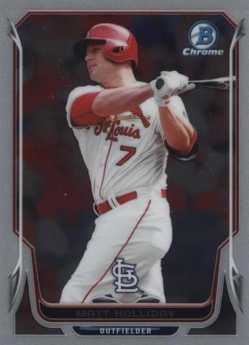 2014 Bowman Chrome - Matt Holliday #174