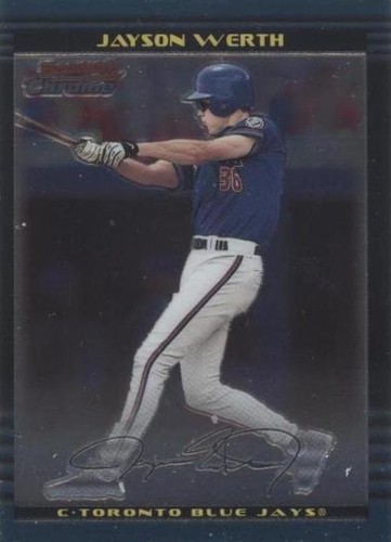 2002 Bowman Chrome - Jayson Werth #151