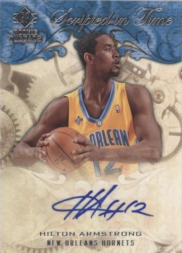 2008-09 SP Rookie Threads - Hilton Armstrong #SIT-HA