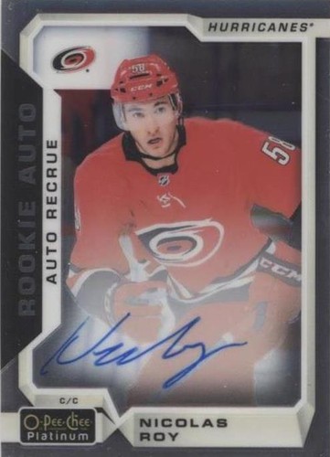 2018-19 O-Pee-Chee Platinum - Nicolas Roy #R-NR