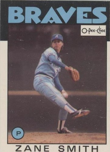 1986 O-Pee-Chee - Zane Smith #167