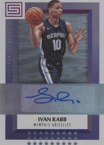 2017-18 Panini Status - Ivan Rabb #FS-IRH