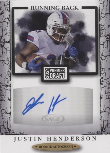 2021 Sage Premier Draft Justin Henderson #A170