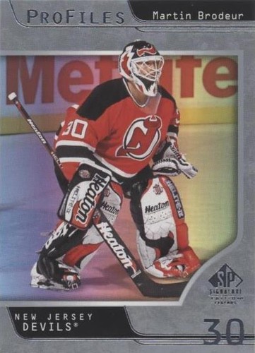 2020-21 Upper Deck SP Signature Edition Legends - Martin Brodeur #P-10
