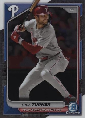 2016 Bowman Chrome Scout's Top 100 Refractor Trea Turner