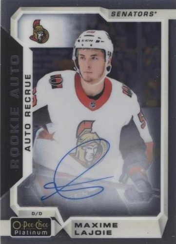 2018-19 O-Pee-Chee Platinum - Max Lajoie #R-ML